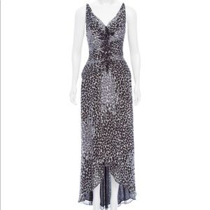 Liancarlo Couture Silk Ruched Dress